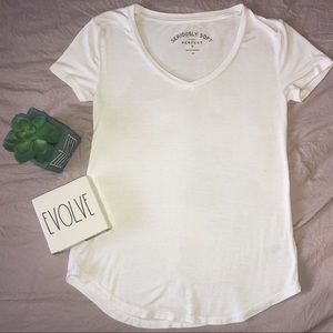 American Eagle seriously soft white tee